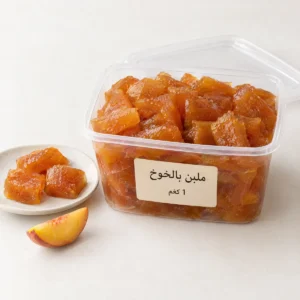 ملبن بالخوخ من بيت خيرات أم اللولو